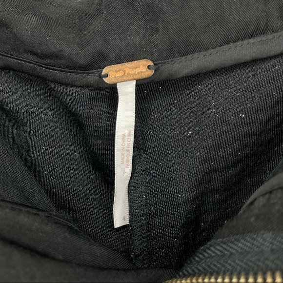 Free People Black Silver Sequin Shine On Pants - 4 - Picture 6 of 10